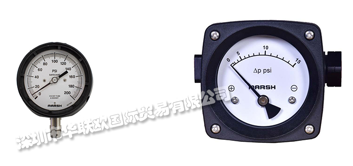 美国MARSH BELLOFRAM压力表J系列J4682,J4682P